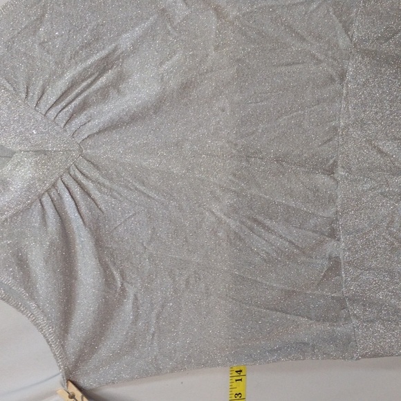 Shimmery silver tank - Picture 2 of 4